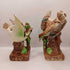 Antique Japanese Handpainted Ceramic Bird Bookends 1948