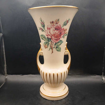 Chadwick China Roses Porcelain Trophy Floral Vase