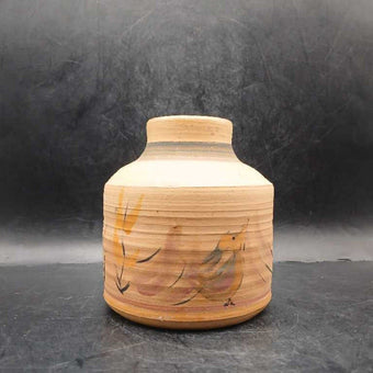 Vtg Hand Painted Pottery