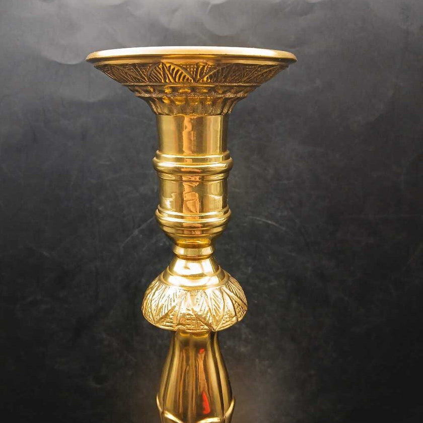 Brass candlestick