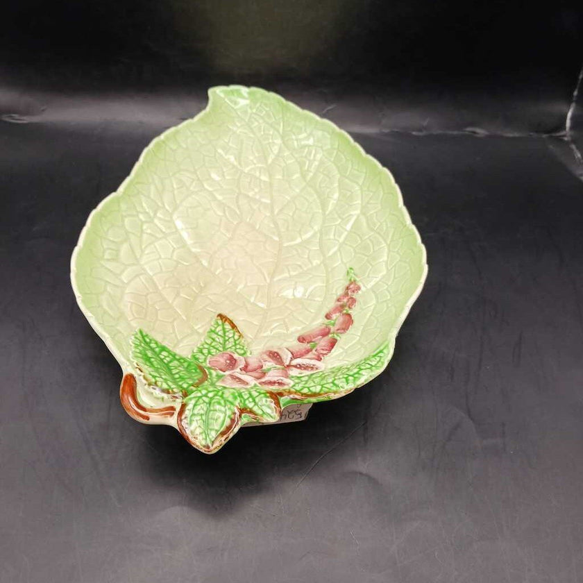 Vintage Carlton Ware (ENGLAND) Foxglove Majolica Serving Bowl/ Candy Dish