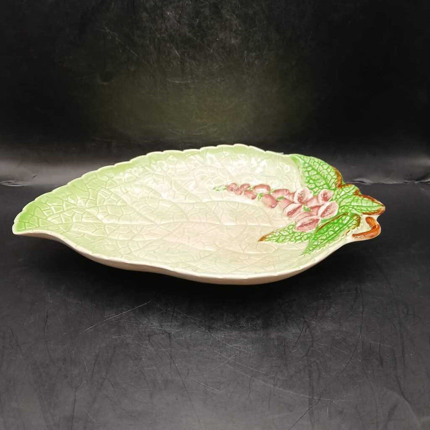 Vintage Carlton Ware (ENGLAND) Foxglove Majolica Serving Bowl/ Candy Dish