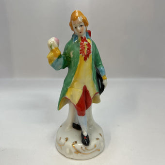 Vintage Victorian Man porcelain figurine