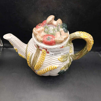 Fitz and Floyd Omnibus Teapot (DECOR)