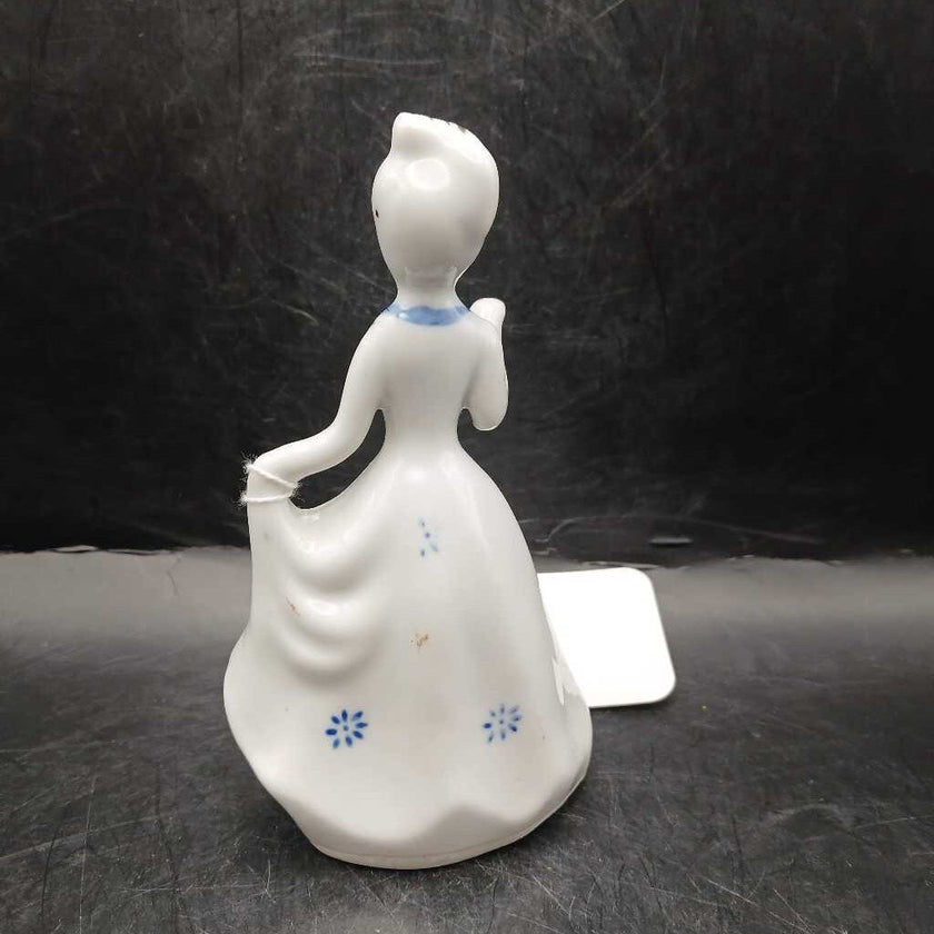 Colonial Lady porcelain bell