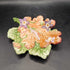 Fitz and Floyd Majolica Leaf Trinket Dish