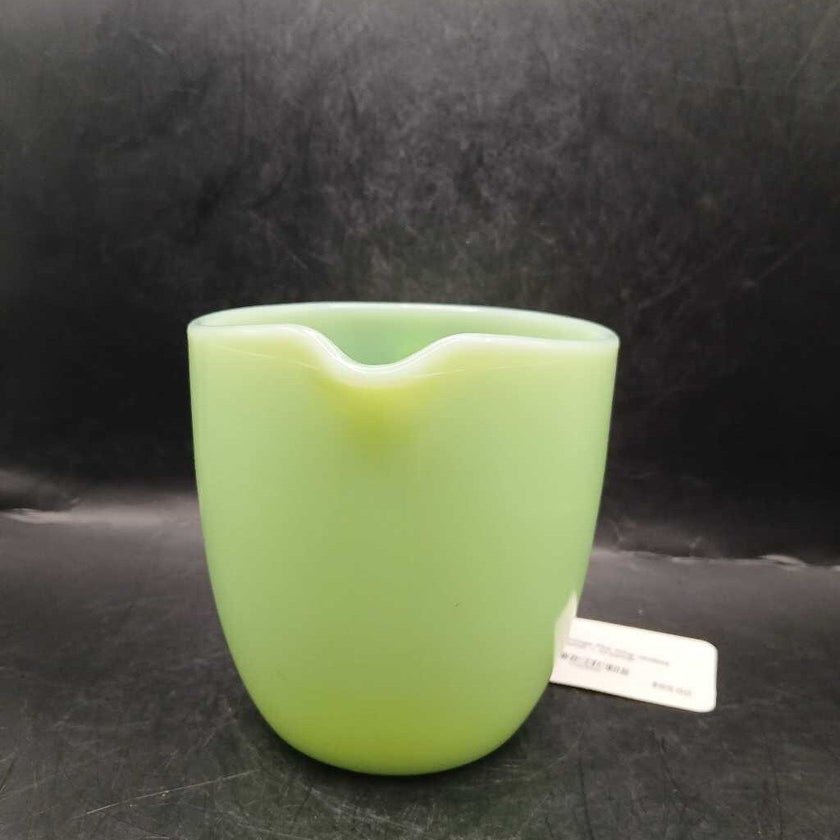 Vintage Fire King Jadeite Pitcher ~ Creamer