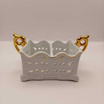 Vintage Florentine Wooden Music Jewelry Box