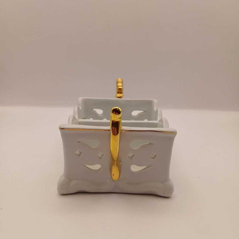 Vintage Florentine Wooden Music Jewelry Box