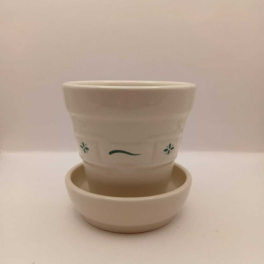 Longaberger flower pot