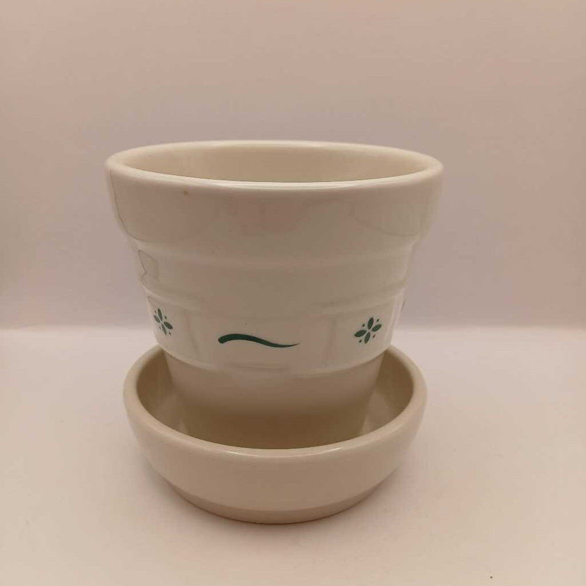 Longaberger flower pot