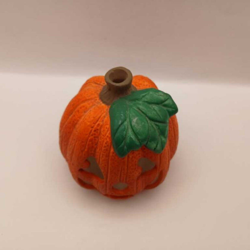 Ceramic Pumpkin Cnadle Holder