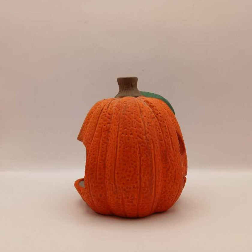 Ceramic Pumpkin Cnadle Holder