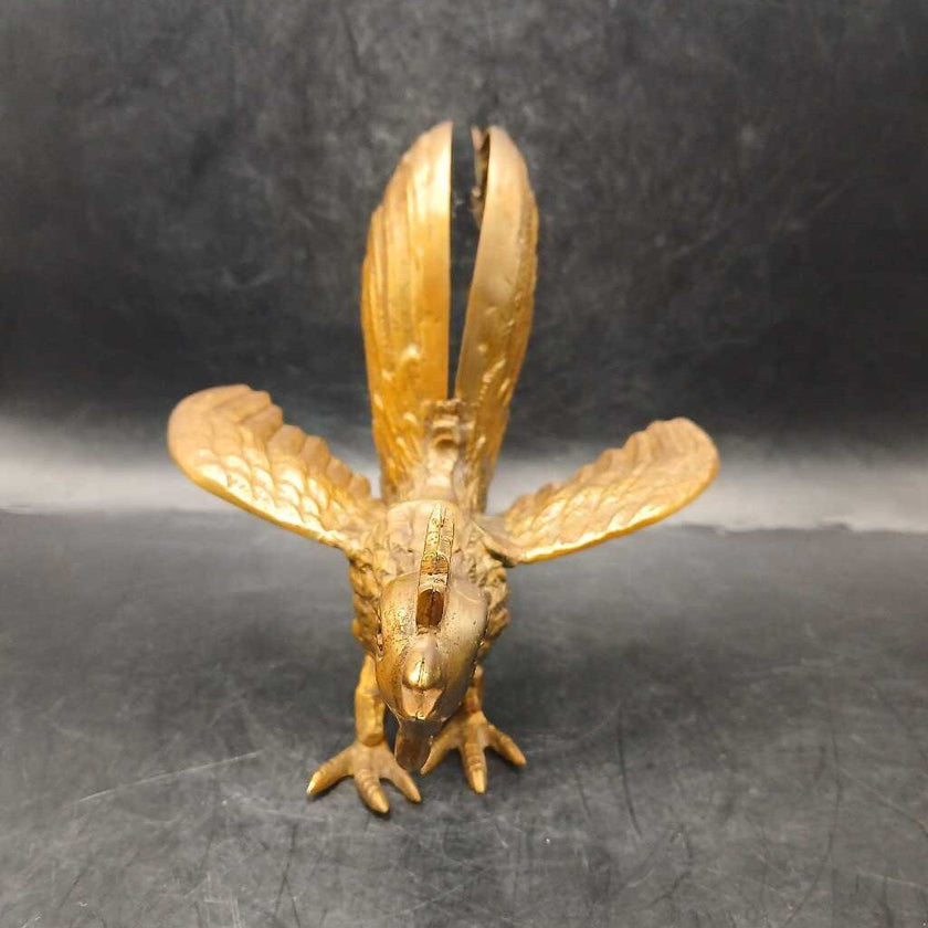 Brass Fighting Rooster