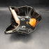 2003 black cat face serving dish by Pottery Barn