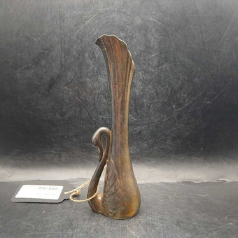 Vtg. Swan Vase