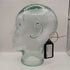 Vtg Art Glass Mannequin Head Boy