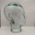 Vtg Art Glass Mannequin Head Boy