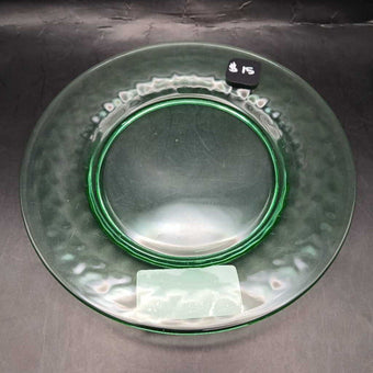 Uranium Vaseline Glass Plate 7.25