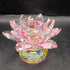 Crystal Tea light Lotus Candle holders