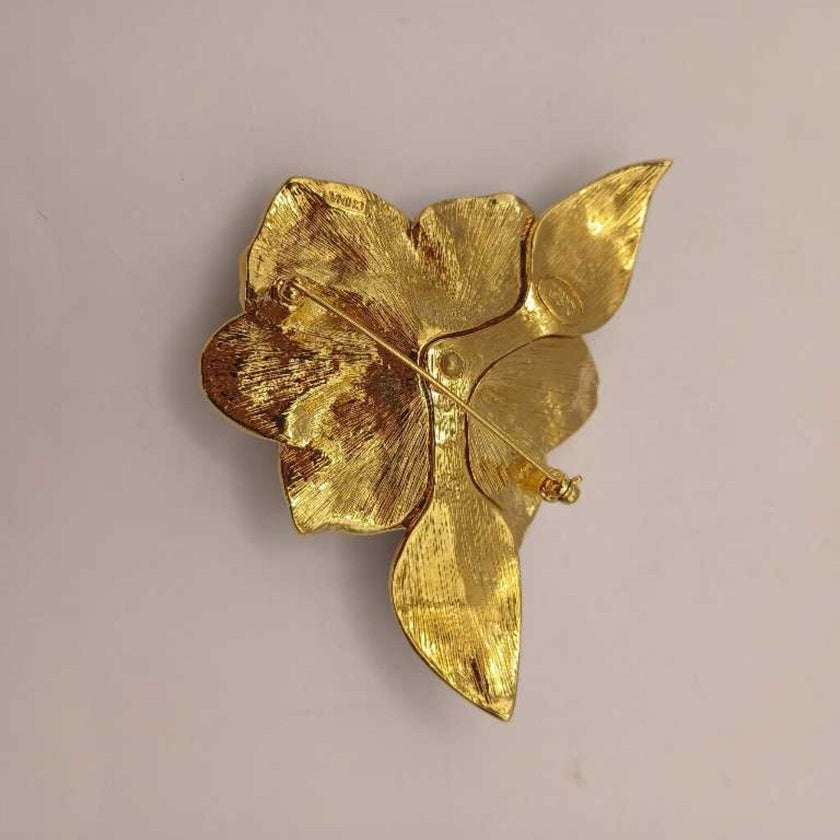 Joan Rivers Limited Edition Swarovski Gardenia Brooch