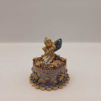 Kirks Folly Tooth Fairy Trinket Box w/ Coins * Rare