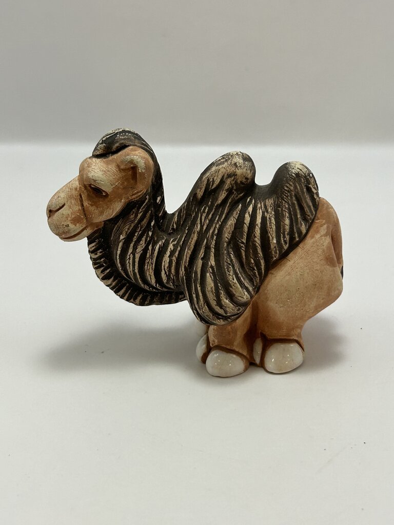 Clay Camel Figurine