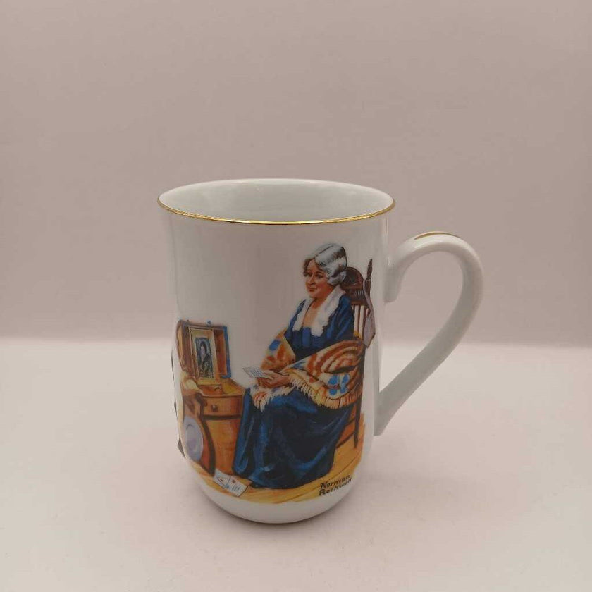 Vntg- Norman Rockwell collector Mug 