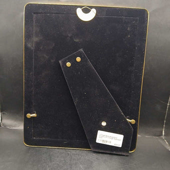 Vintage Solid Brass 8x10 Frame with Vintage Mushroom Print