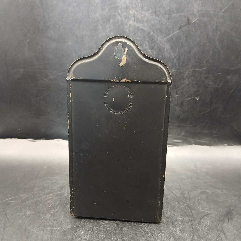 Vintage Belle Isle Tin Matchbox Holder
