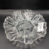 Vintage Federal Glass Company Crimped Edge Fluted Bowl 9