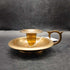 Antique Brass Chamberstick Candle Holder with Handle