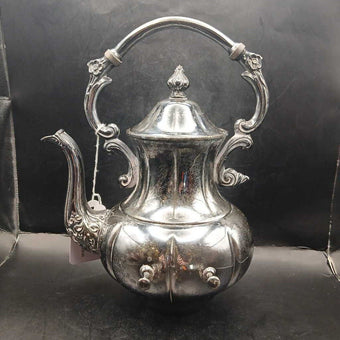 Antique Silver Plated Tilting Teapot WITHOUT Stand