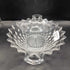 Vintage Fostoria American Clear Glass 2 Handle 8-1/2