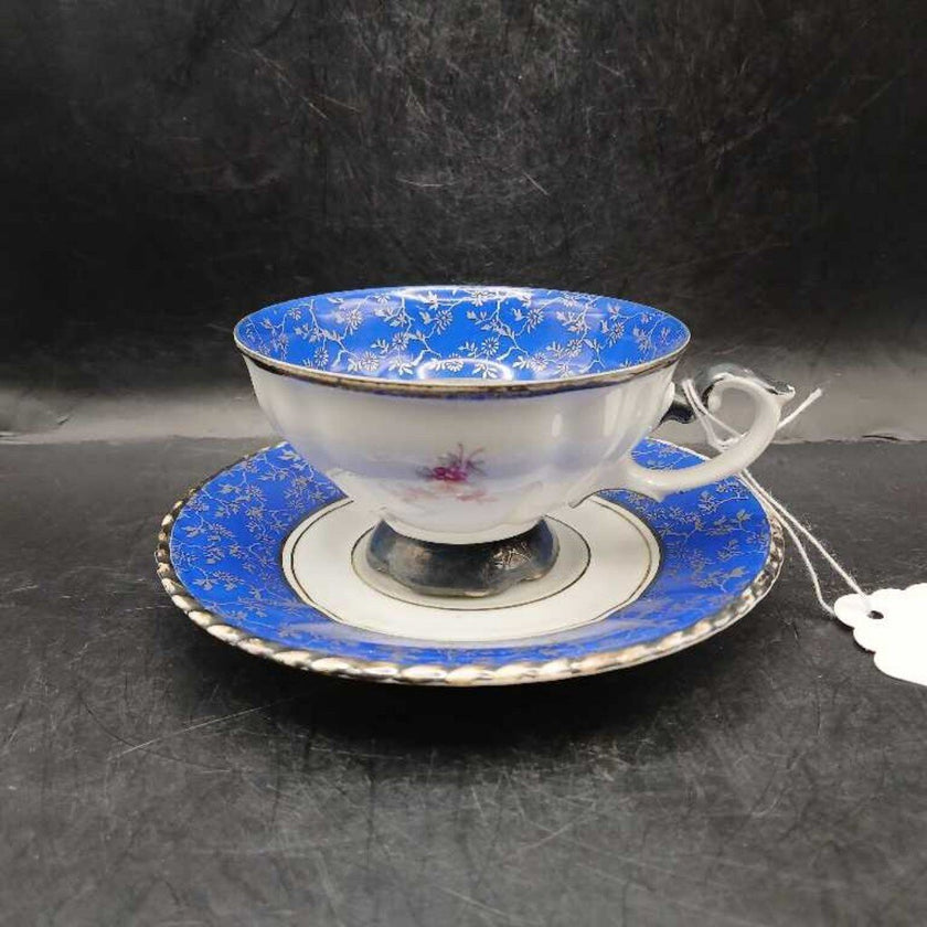 Vintage Rudolf Watcher RW Bavaria Demitasse Cup and Saucer Set