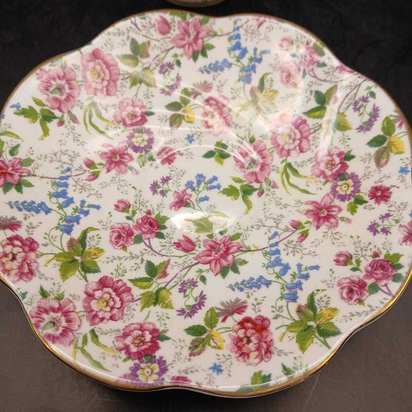 Vintage Rosina Chintz Teacup and Saucer Set