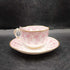 Antique Coalport Maple Time Chintz Teacup and Saucer, Shropshire, England