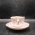 Antique Coalport Maple Time Chintz Teacup and Saucer, Shropshire, England