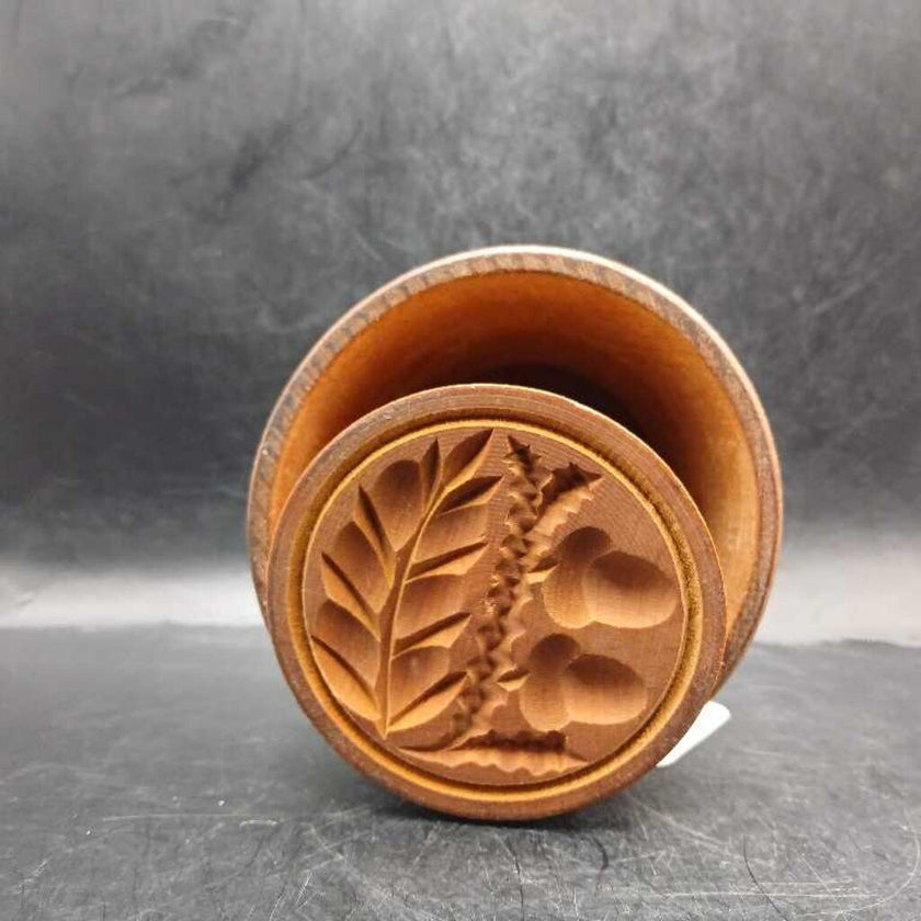 Antique Wooden Butter Mold