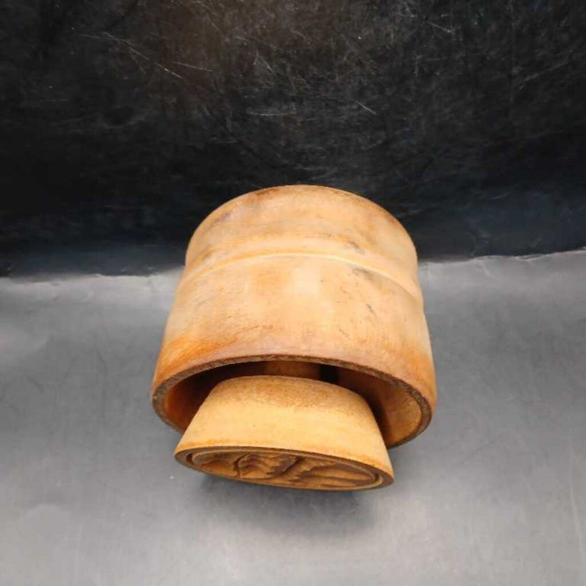 Antique Wooden Butter Mold