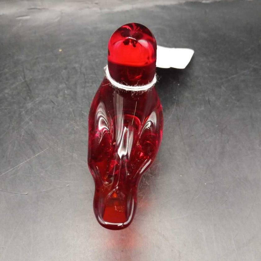 Vintage Titan Art Glass Cardinal of Love Paperweight