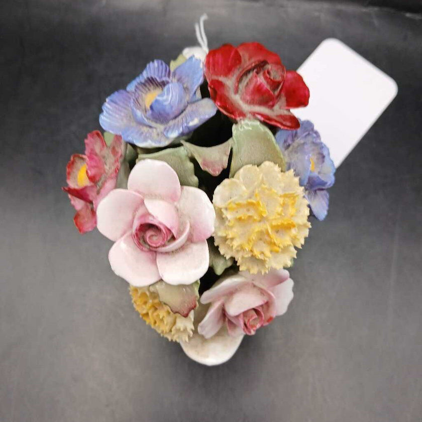 Vintage Aynsley Swan Boquet Figurine