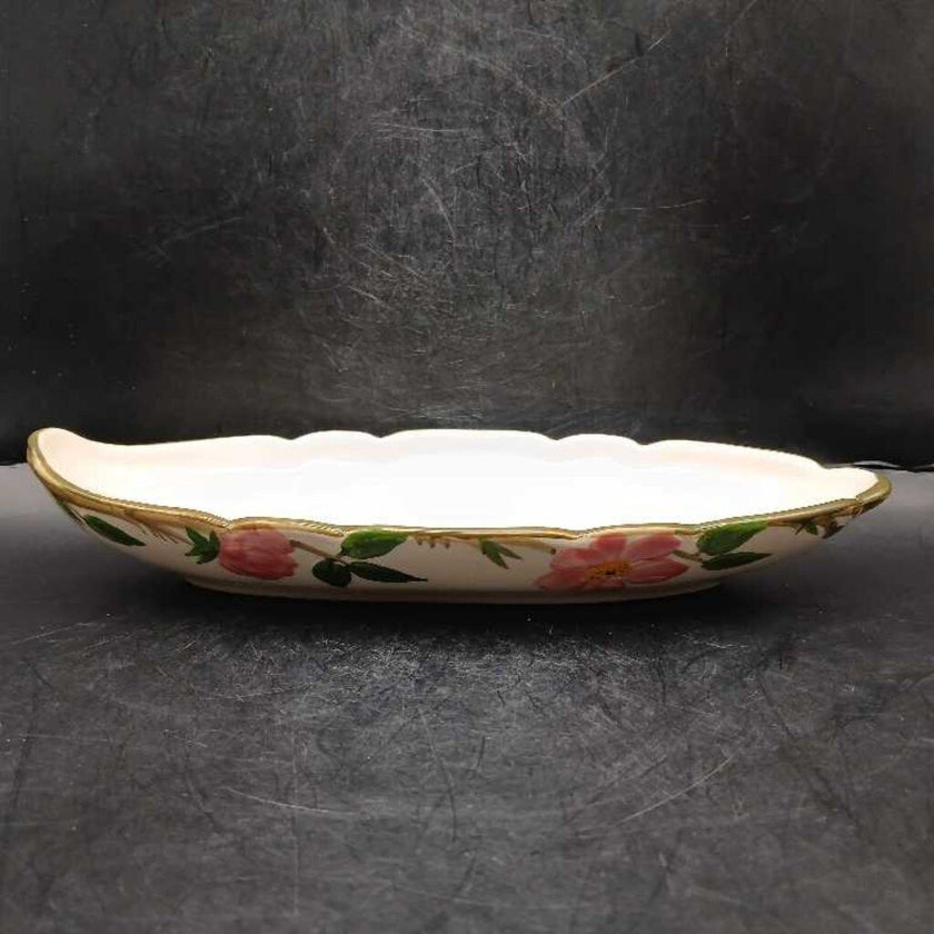 Vintage Franciscan Desert Rose Relish Boat Serving Dish