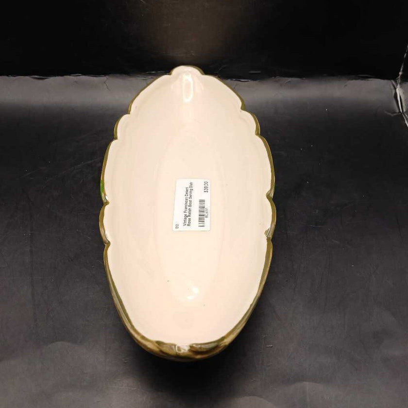 Vintage Franciscan Desert Rose Relish Boat Serving Dish