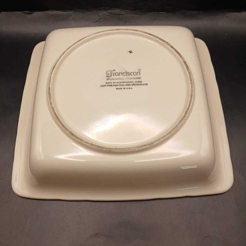 Vintage Franciscan Desert Rose Square Baking Dish