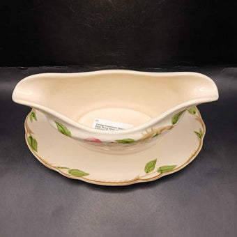 Vintage Franciscan Desert Rose Gravy Boat with Attached Base