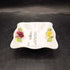 Vintage Coalport China Rose Bud Square Trinket Dish
