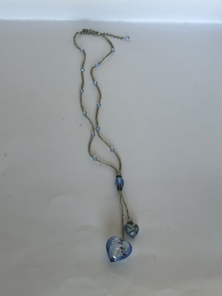 Beaded heart necklace