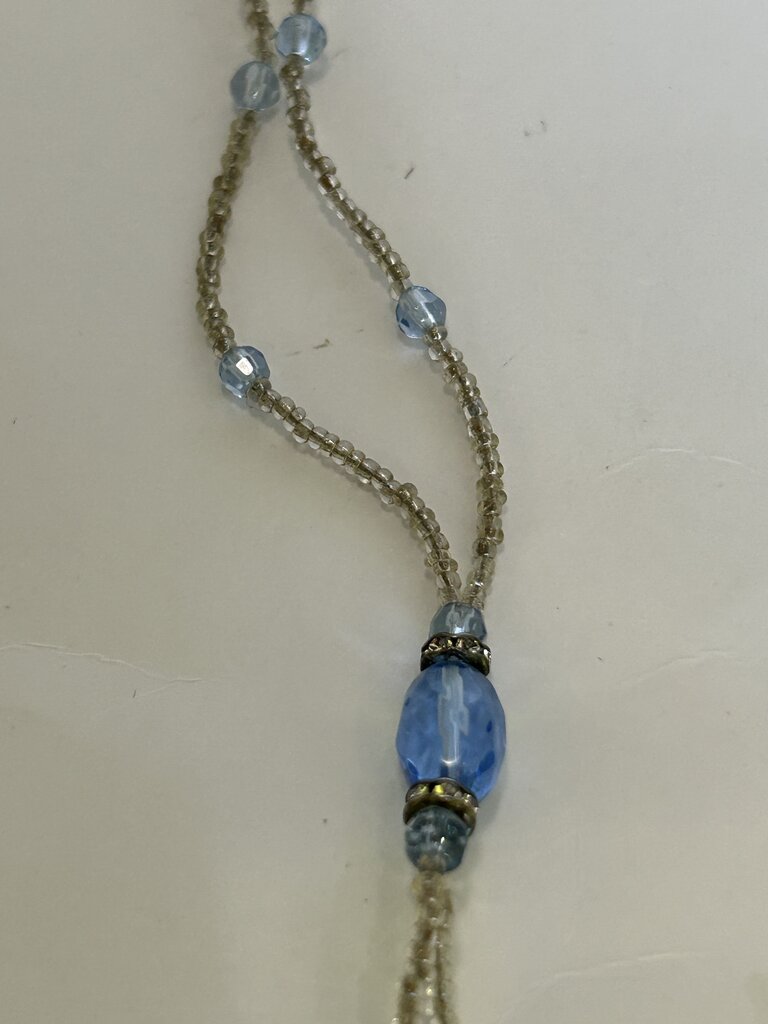 Beaded heart necklace