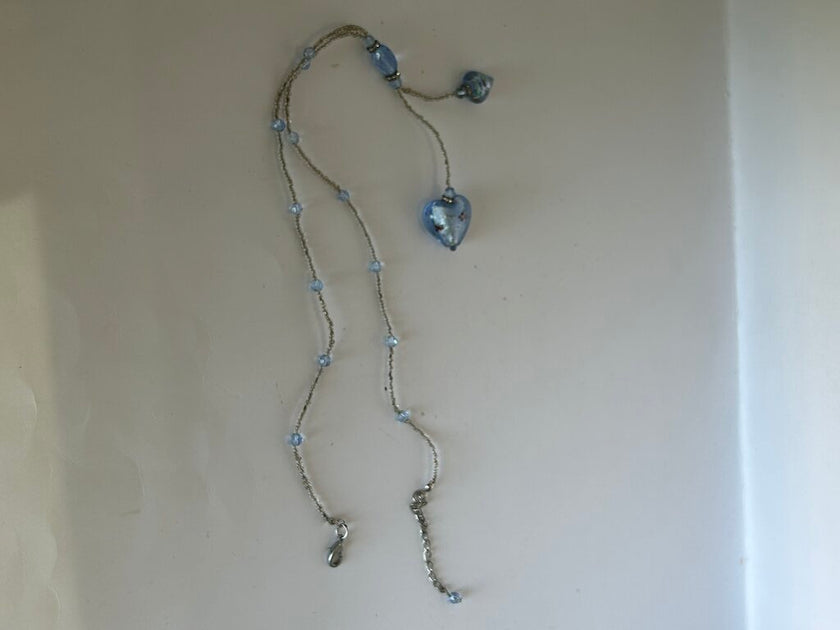 Beaded heart necklace